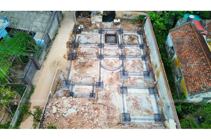 Thi công biệt thự 3 tầng hiện đại 17x26m (CĐT: Mr.Huy - Hà Nam) TCBT2251