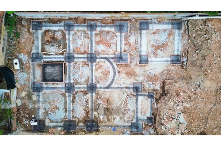 Thi công biệt thự 3 tầng hiện đại 17x26m (CĐT: Mr.Huy - Hà Nam) TCBT2251