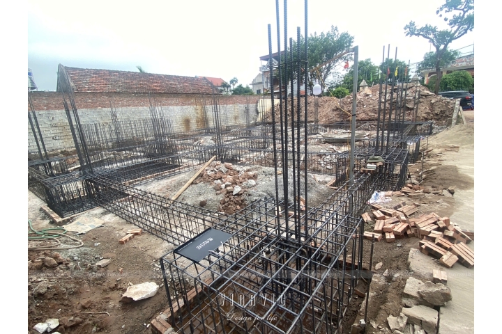 Thi công biệt thự 3 tầng hiện đại 17x26m (CĐT: Mr.Huy - Hà Nam) TCBT2251