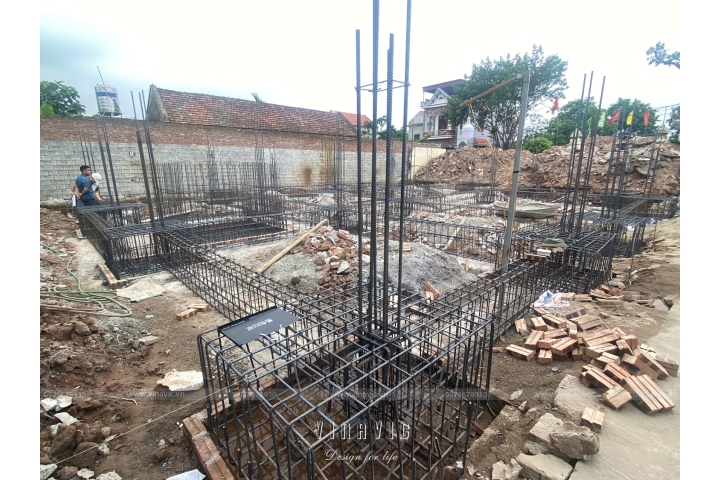 Thi công biệt thự 3 tầng hiện đại 17x26m (CĐT: Mr.Huy - Hà Nam) TCBT2251