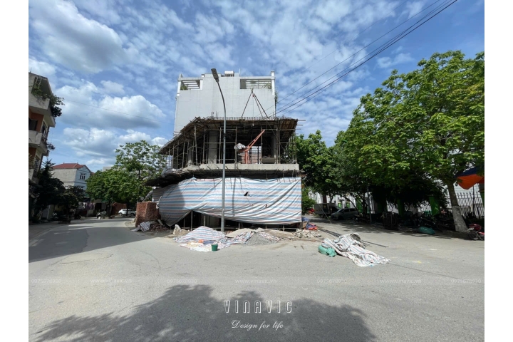 Thi công nhà phố 7 tầng thang máy hiện đại (CĐT: Mr.Long - Hà Nội) TCNP2252