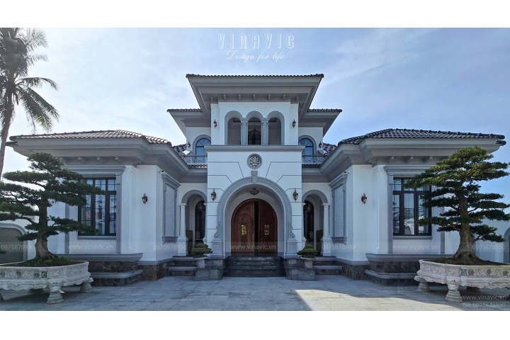 Thi công biệt thự địa trung hải 450m2 (CĐT:Mr Phát - Cam Ranh) TCBT2242