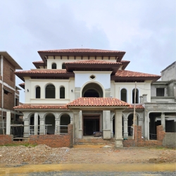 Thi công biệt thự 3 tầng Địa Trung hải (CĐT: Mrs Vinh- Thanh Hóa) TCBT2254