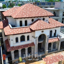 Thi công biệt thự 3 tầng Địa Trung hải (CĐT: Mrs Vinh- Thanh Hóa) TCBT2254