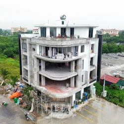 Thi công biệt thự 4 tầng 1 tum hiện đại 240m2 (CĐT: Mr Đại - Hưng Yên) BT2255