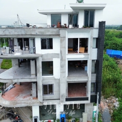 Thi công biệt thự 4 tầng 1 tum hiện đại 240m2 (CĐT: Mr Đại - Hưng Yên) BT2255