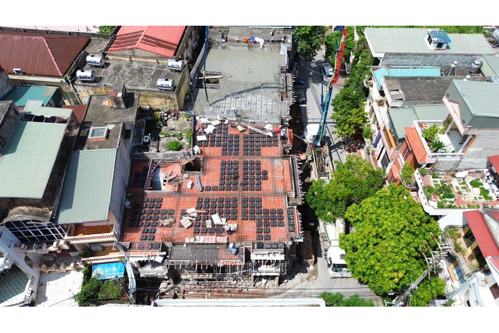 Thi công biệt thự phố 5 tầng hiện đại 2 mặt tiền đẳng cấp 275m2 TCBT2256