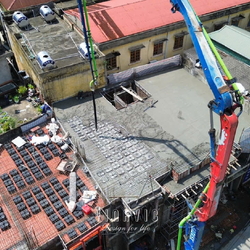 Thi công biệt thự phố 5 tầng hiện đại 2 mặt tiền đẳng cấp 275m2 TCBT2256