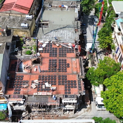 Thi công biệt thự phố 5 tầng hiện đại 2 mặt tiền đẳng cấp 275m2 TCBT2256