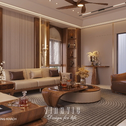 Thiết kế nội thất nhà phố hiện đại 6 tầng 1 tum (CĐT Mrs Phúc - Hà Nội) NT2350