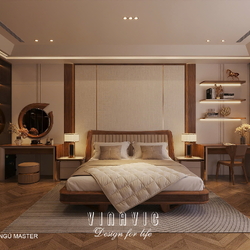 Thiết kế nội thất nhà phố hiện đại 6 tầng 1 tum (CĐT Mrs Phúc - Hà Nội) NT2350