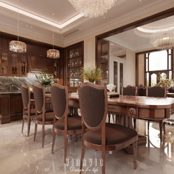 Mẫu nội thất biệt thự tân cổ điển 6 tầng 9x19m (CĐT Mr Toàn - Bắc Ninh) NT2351