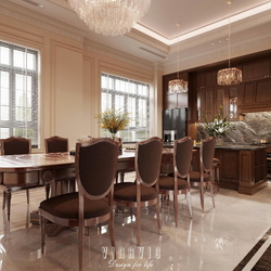 Mẫu nội thất biệt thự tân cổ điển 6 tầng 9x19m (CĐT Mr Toàn - Bắc Ninh) NT2351