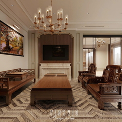 Nội thất biệt thự 2 tầng hiện đại 34x17m (CĐT Mr Huân - Thanh Hóa) NT2352