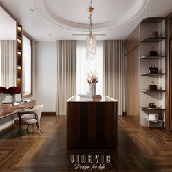 Nội thất biệt thự 2 tầng hiện đại 34x17m (CĐT Mr Huân - Thanh Hóa) NT2352