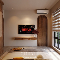 Nội thất phòng ngủ hiện đại biệt thự 9x14m (CĐT Mrs Hà - Hà Nội) NT2354