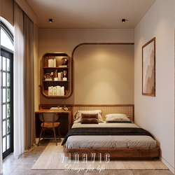 Nội thất phòng ngủ hiện đại biệt thự 9x14m (CĐT Mrs Hà - Hà Nội) NT2354