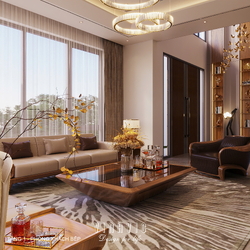 Nội thất biệt thự hiện đại 3 tầng 18x18m (CĐT Mrs Nga- Nghệ An) NT2355