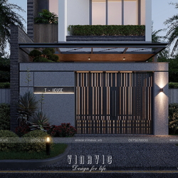 Mẫu nhà phố 4 tầng đẹp hiện đại 6x15m 4 phòng ngủ 90m2 NP2357