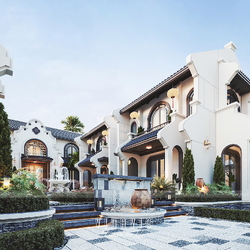 Biệt thự Nghỉ Dưỡng Indochine Phong Cách Đông Dương Hoài Cổ 22x23m BT2428