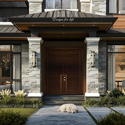 Mẫu biệt thự mái nhật hiện đại 2 tầng 5 phòng ngủ 13x15m BT2432