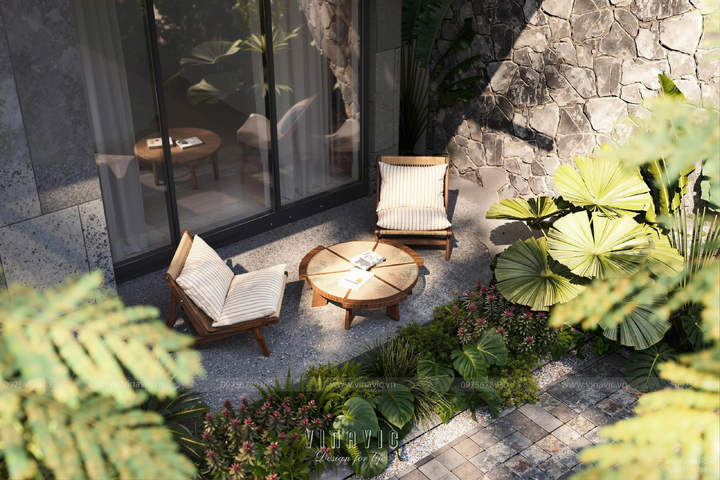 Thiết kế biệt thự 2 tầng mái nhật hiện đại 9x16m 4 phòng ngủ BT2437