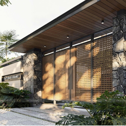 Thiết kế biệt thự 2 tầng mái nhật hiện đại 9x16m 4 phòng ngủ BT2437