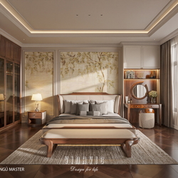 Thiết kế nội thất nhà phố 4 tầng hiện đại có tầng lửng 6x12m NT2359