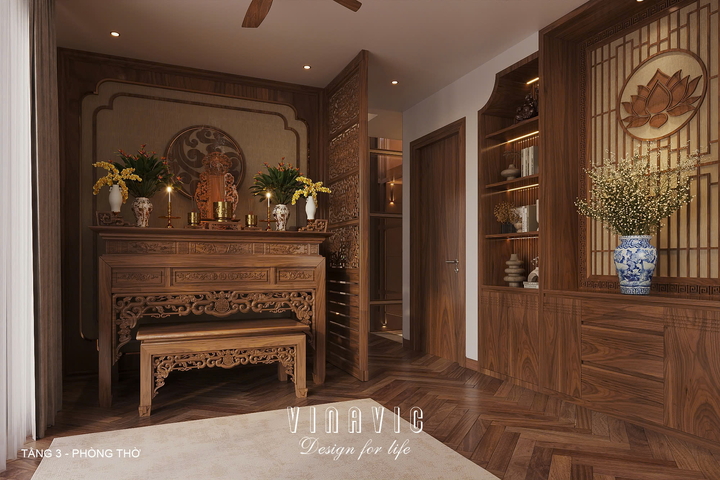 Nội thất biệt thự hiện đại 3 tầng 12x19m (CĐT Mr Nam - Lào Cai) NT2360