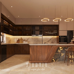 Nội thất biệt thự hiện đại 3 tầng 12x19m (CĐT Mr Nam - Lào Cai) NT2360