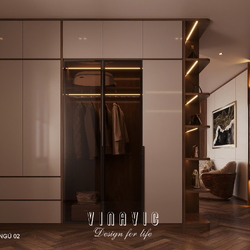 Nội thất biệt thự hiện đại 3 tầng 12x19m (CĐT Mr Nam - Lào Cai) NT2360