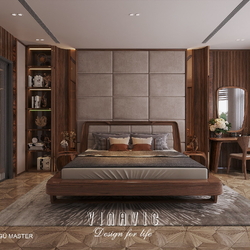 Nội thất biệt thự hiện đại 1 trệt 3 lầu 7x17m (CĐT Mr Minh - HCM) NT2361