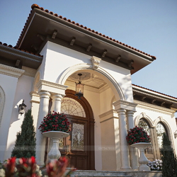 Mẫu biệt thự địa trung hải 1 tầng 3 phòng ngủ 228m2 (19x12m) BT2449