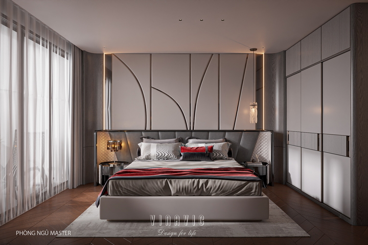 Mẫu thiết kế nội thất chung cư cao cấp chuẩn Luxury NT2362