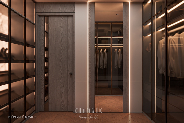 Mẫu thiết kế nội thất chung cư cao cấp chuẩn Luxury NT2362