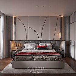 Mẫu thiết kế nội thất chung cư cao cấp chuẩn Luxury NT2362