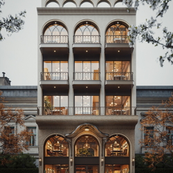 Thiết kế nhà hàng 6 tầng phong cách Neo-Classic sang trọng 10x25m BT2457