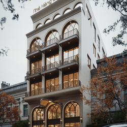 Thiết kế nhà hàng 6 tầng phong cách Neo-Classic sang trọng 10x25m BT2457