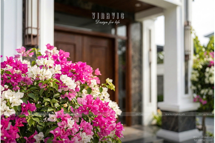 Thiết kế nhà mái nhật hiện đại 1 tầng 4 phòng ngủ 9x19m NP2364