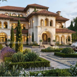 Mẫu thiết kế biệt thự Địa Trung Hải 2 tầng 1 trệt 20x18m BT2458