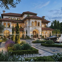 Mẫu thiết kế biệt thự Địa Trung Hải 2 tầng 1 trệt 20x18m BT2458