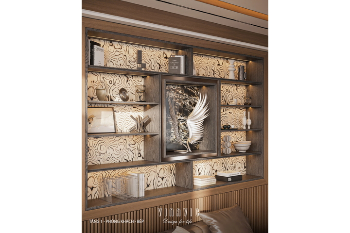 Thiết kế nội thất biệt thự nhà phố (CĐT Mrs Vân - An Giang) NT2365