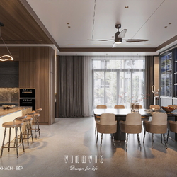 Thiết kế nội thất biệt thự nhà phố (CĐT Mrs Vân - An Giang) NT2365