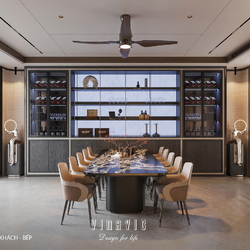 Thiết kế nội thất biệt thự nhà phố (CĐT Mrs Vân - An Giang) NT2365