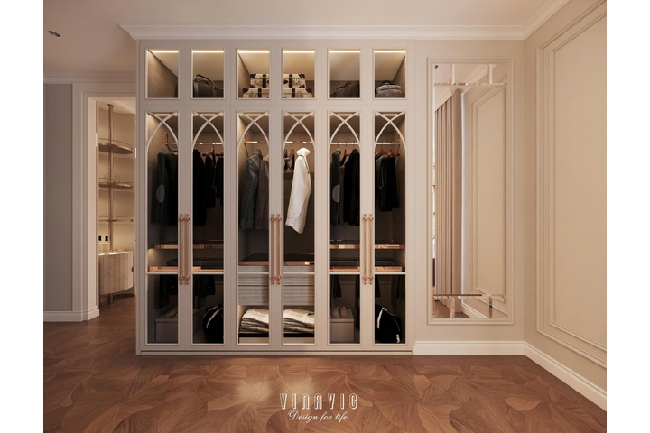 Nội thất biệt thự sang trọng tân cổ điển 4 tầng (CĐT Mr Nam - Hà Nội) NT2367