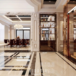 Nội thất biệt thự sang trọng tân cổ điển 4 tầng (CĐT Mr Nam - Hà Nội) NT2367