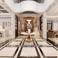 Nội thất biệt thự sang trọng tân cổ điển 4 tầng (CĐT Mr Nam - Hà Nội) NT2367