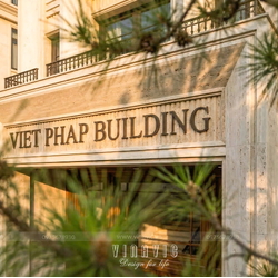 Mẫu thiết kế tòa nhà văn phòng & nhà ở hiện đại 6 tầng 1 tum 6x23m NP2367