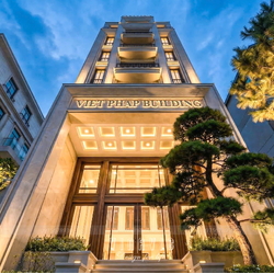 Mẫu thiết kế tòa nhà văn phòng & nhà ở hiện đại 6 tầng 1 tum 6x23m NP2367