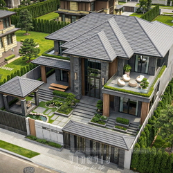 Biệt thự hiện đại 2 tầng trên khuôn viên đất 450m2 (H.H Villa) BT2464